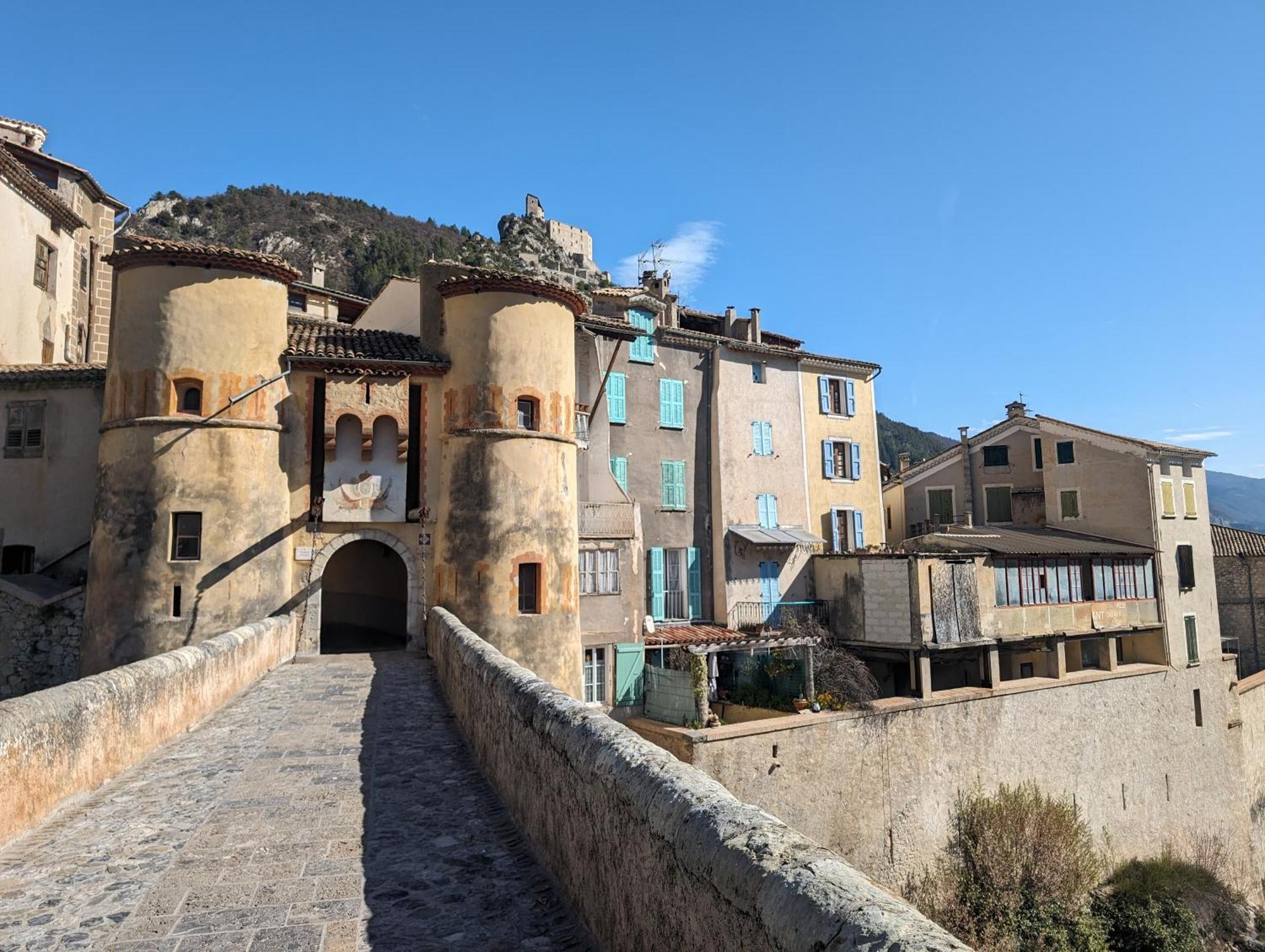 Duplex "La Belle Vue " Leilighet Entrevaux Eksteriør bilde